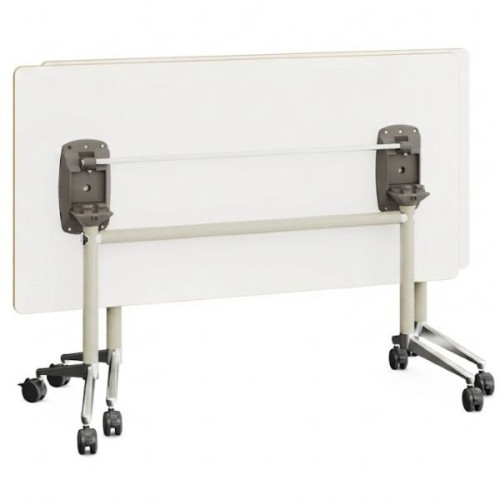 Plateau pliant table à roulettes