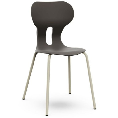 Chaise à coque et porte sac noir