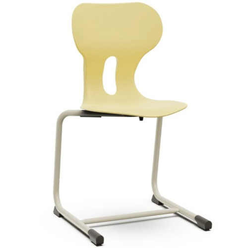 Chaise coque T4 à T6 jaune