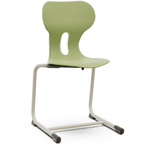 Chaise coque T4 à T6 vert olive