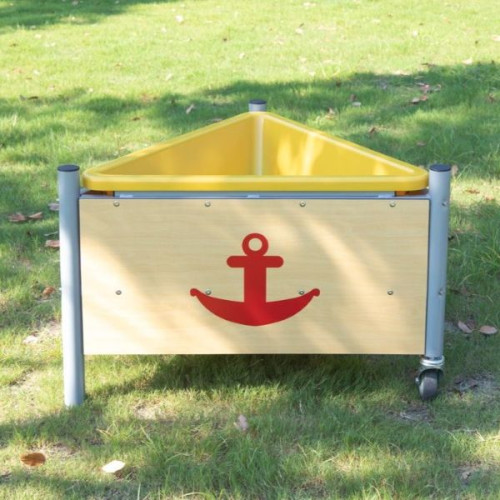 Bac à sable mobile pour école