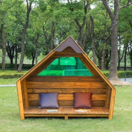 Cabane de lecture et de jeu extérieur pour enfant