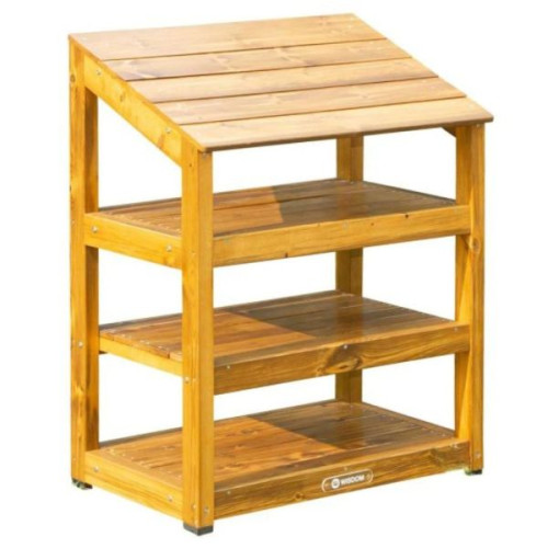 Étagère en bois pour rangement jeux