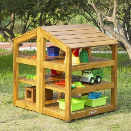 Pack 2 étagères rangement jouets extérieur