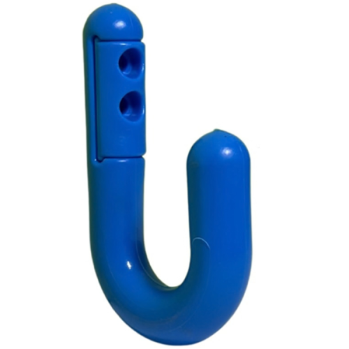 Patère école souple et sécurisé bleu