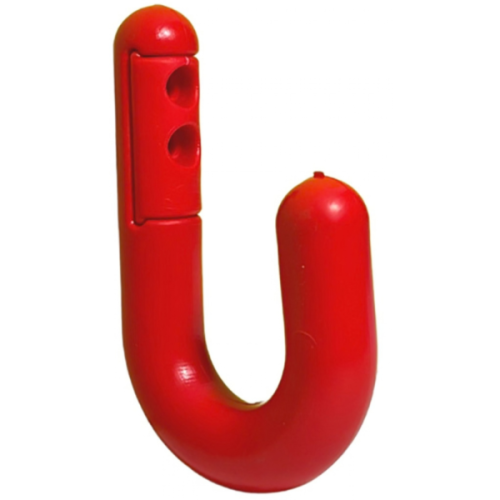 Patère école souple et sécurisé rouge