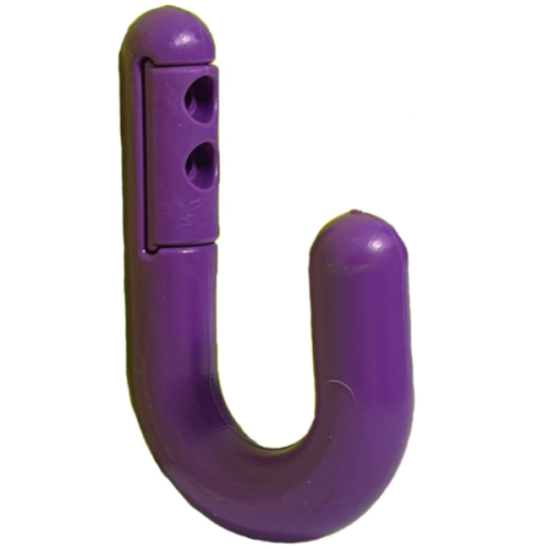 Patère école souple et sécurisé violet