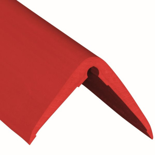 Protection d'angle de mur en SEBS rouge