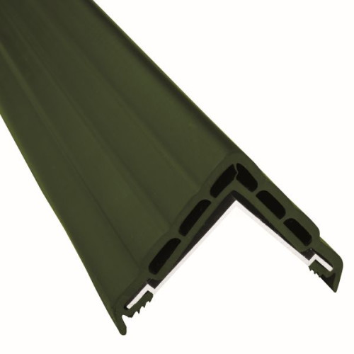 Protection de coin de mur antichoc Angl'isol vert foncé