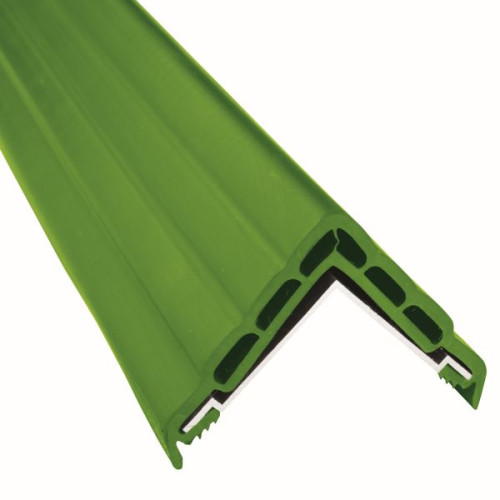 Protection de coin de mur antichoc Angl'isol vert pomme