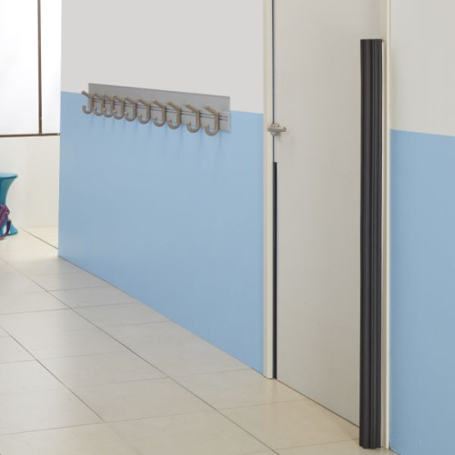 Anti pince doigts GAROMIN 3 soufflets sur une porte