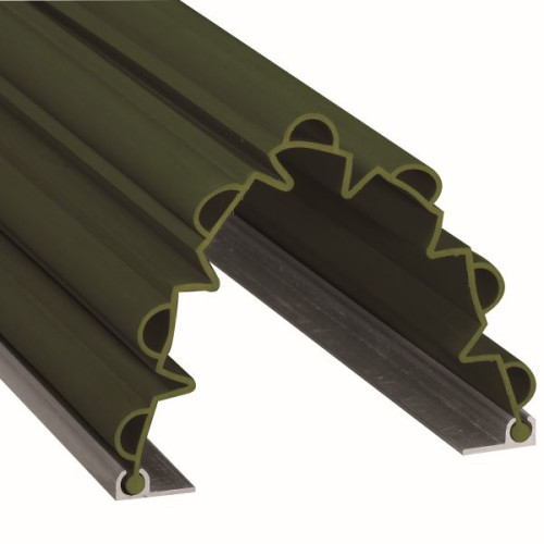 Anti pince doigts GAROMIN - 7 soufflets vert foncé