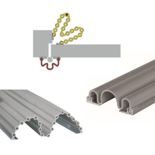 Kit anti pince doigts porte ouverture 180 degrés gris