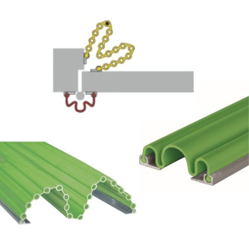 Kit anti pince doigts porte ouverture 180 degrés vert pomme