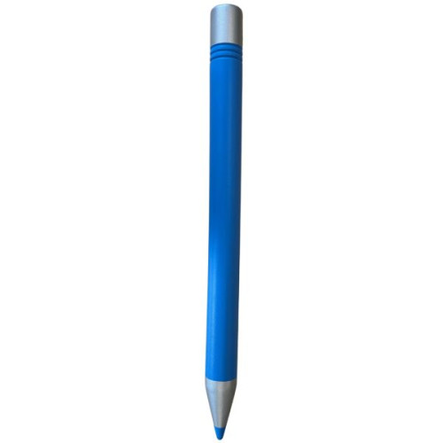 Protection angle stylo bleu