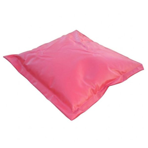 Pouf carré à billes 130 x 130 cm fushia