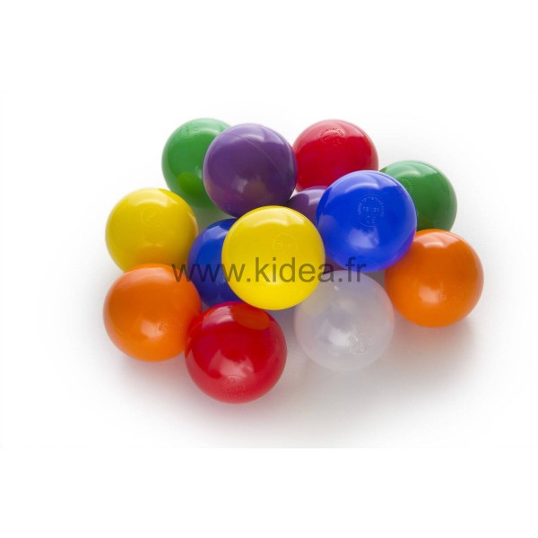 Balles multicolors