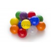 Balles multicolors
