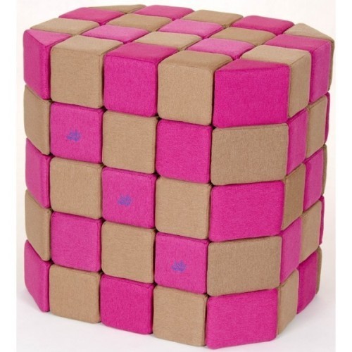 Starter 100 blocs mousse géants magnétiques