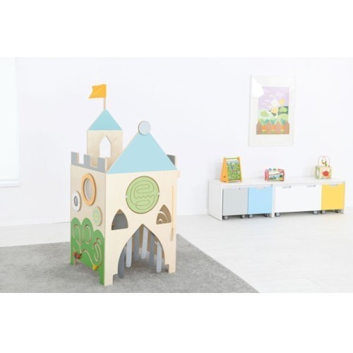 Totem château jeux de motricité