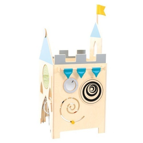 Totem château jeux de motricité