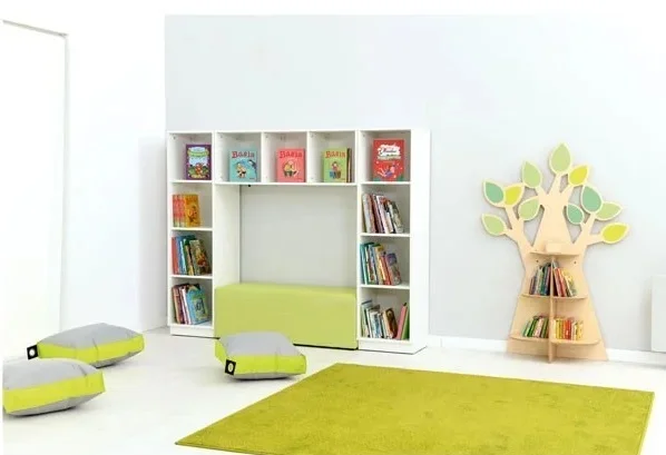 Élèves regroupés en cercle sur tapis lors d’un moment collectif en classe maternelle