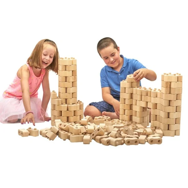 activité de construction et équilibre en classe maternelle