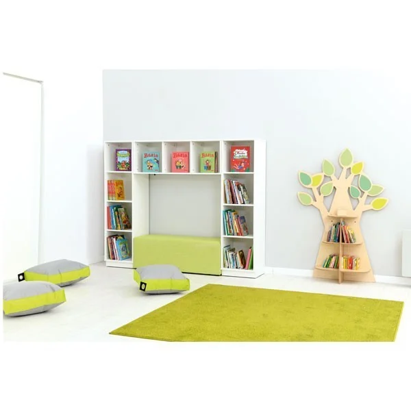 Espace détente lecture enfants ludique