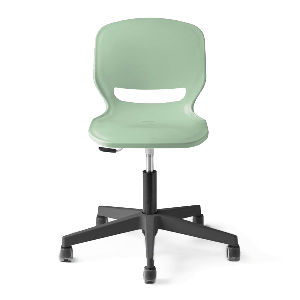 Chaises pour salle de cours collège sur roulettes