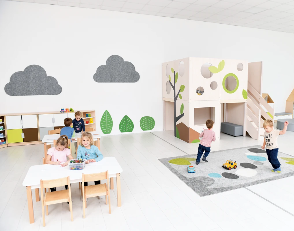 Aménagement espace jeux dans classe maternelle grande section