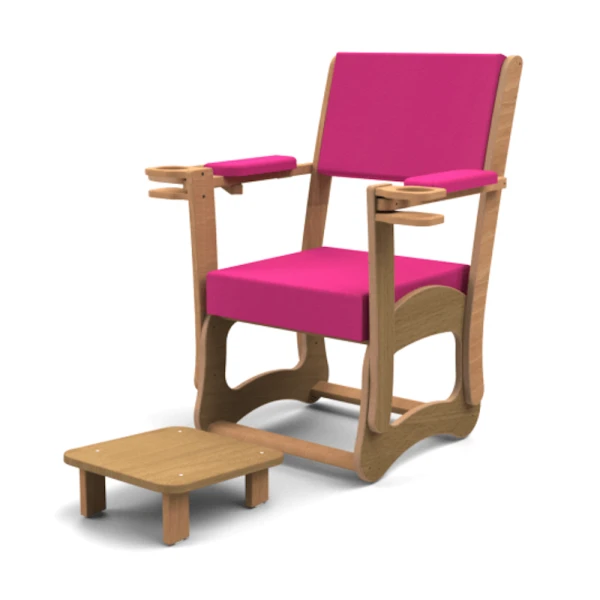 fauteuil d’allaitement pour professionnel en crèche multi-accueil biberonnerie