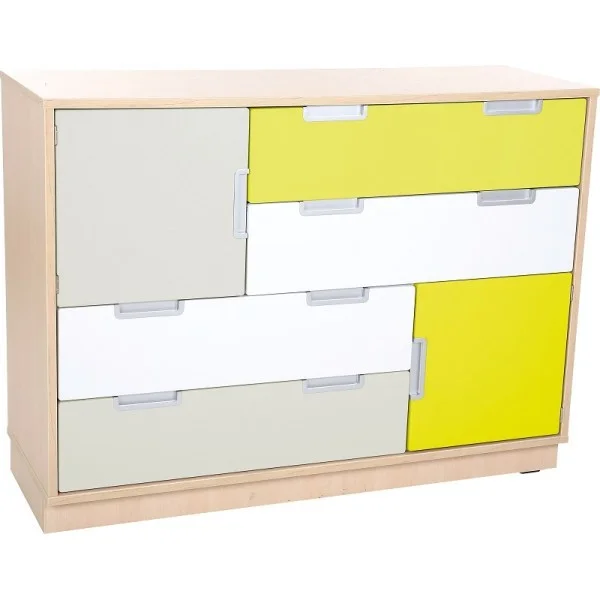 commode avec casiers pour crèche