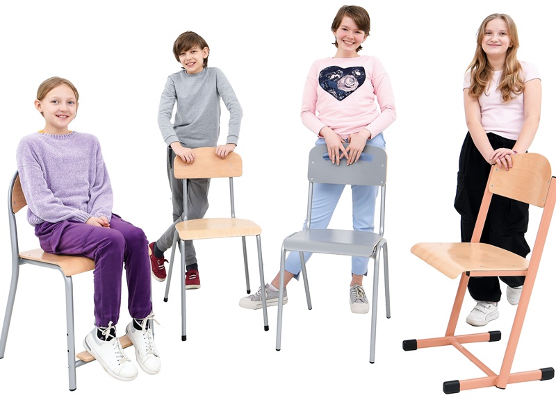 Chaise college pour élèves de 11 à 15 ans