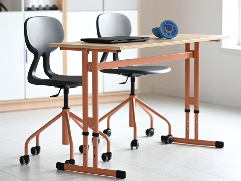 Chaise lycee moderne pour salle de classe flexible