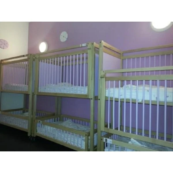Lit superposé bébé pour structure petite enfance