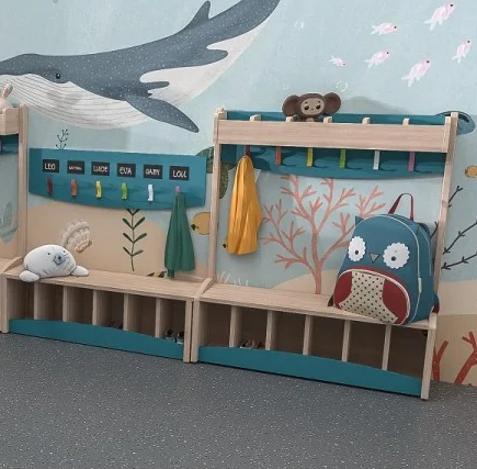 Porte manteau ps pour enfant de 2 à 4 ans 