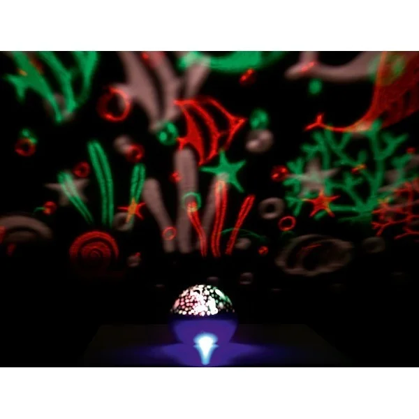 Ambiance lumineuse sensorielle avec lampe espace Snoezelen en creche
