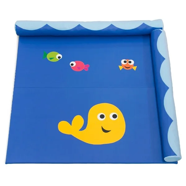 Tapis de motricité bébé avec rouleaux