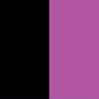 Piètement noir et table violette