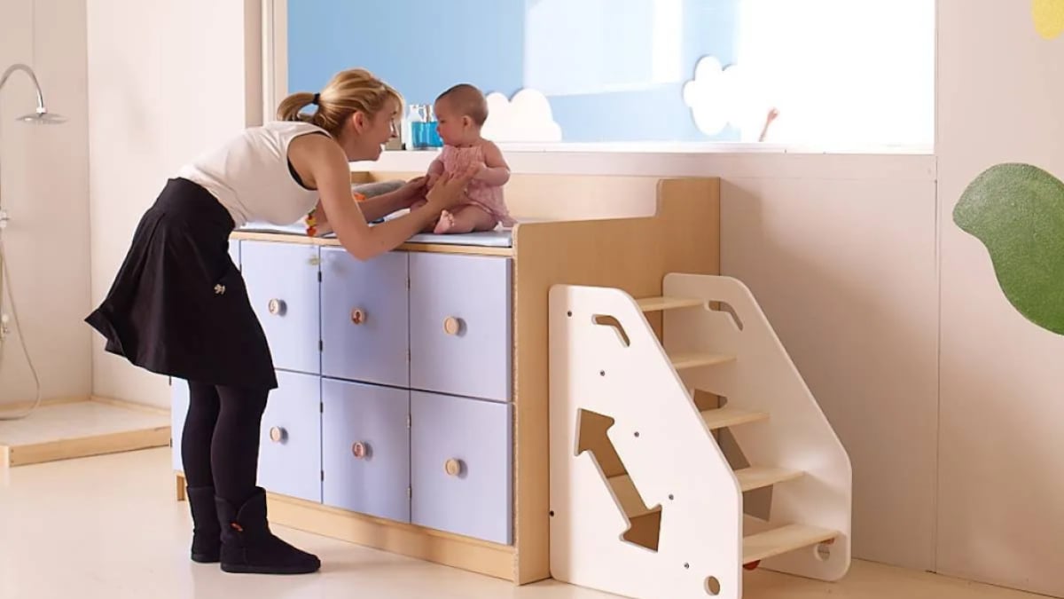 Guide : Aménager une salle de change crèche